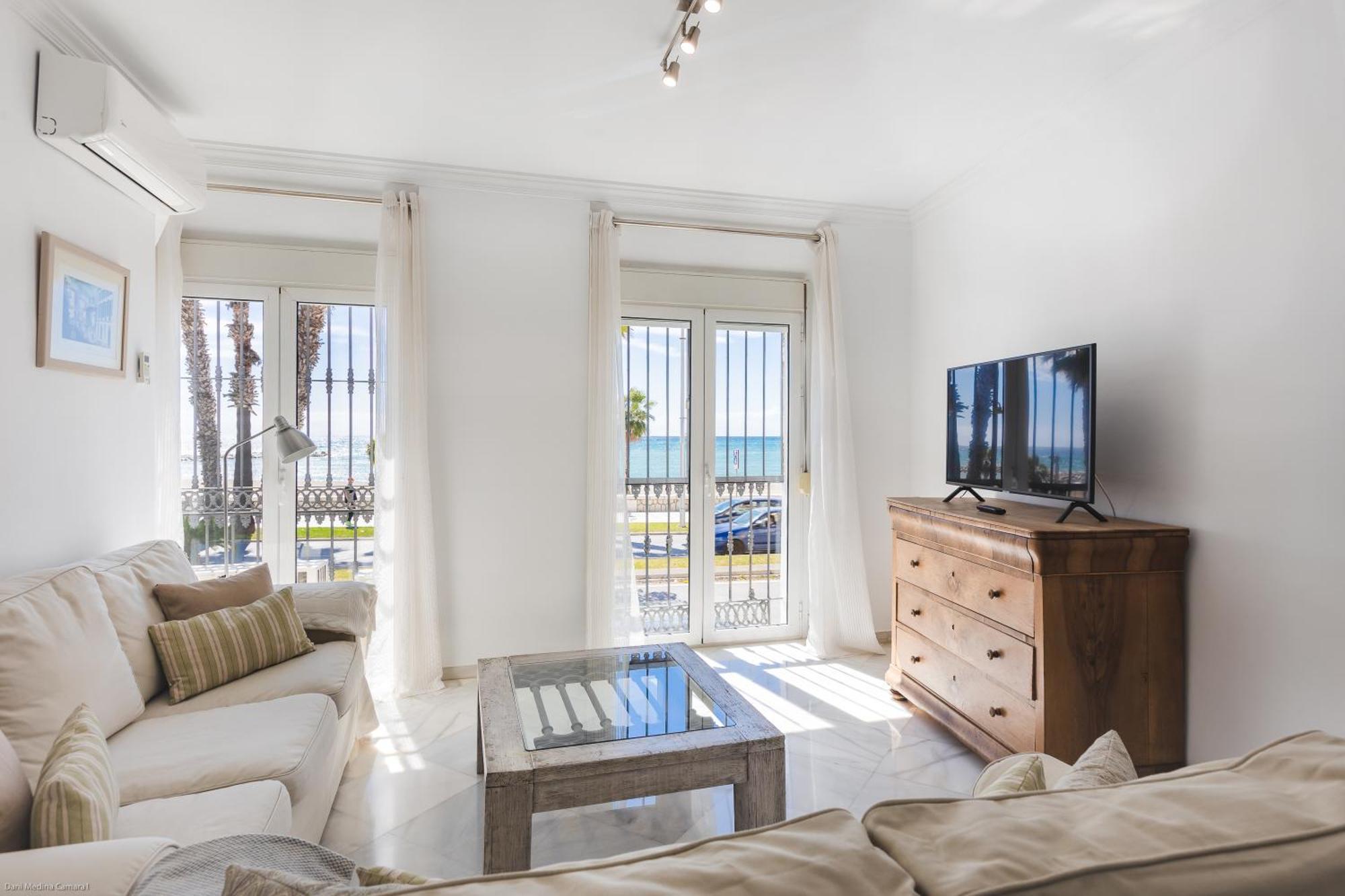 Apartament Apartamento Con Vistas Al Mar Malaga Zewnętrze zdjęcie