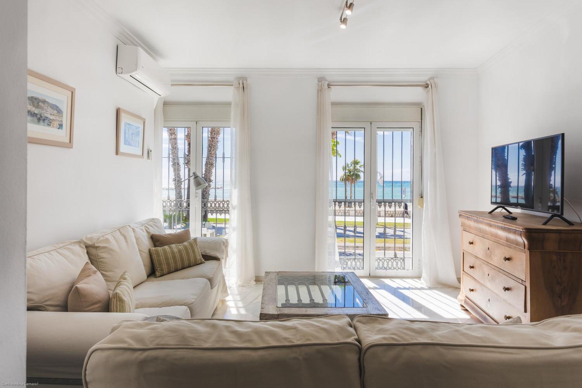 Apartamento Con Vistas Al Mar Malaga Zewnętrze zdjęcie