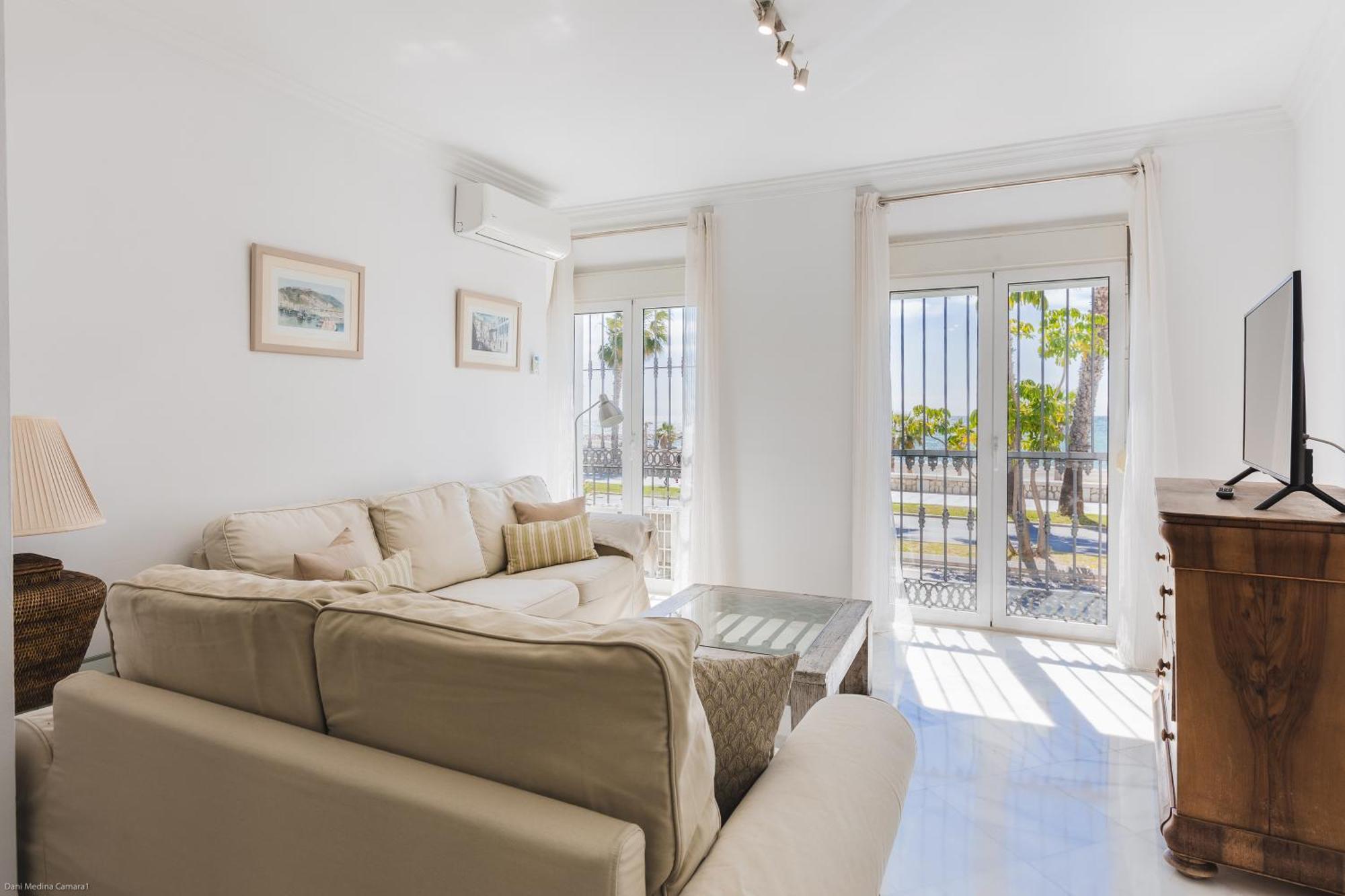 Apartament Apartamento Con Vistas Al Mar Malaga Zewnętrze zdjęcie